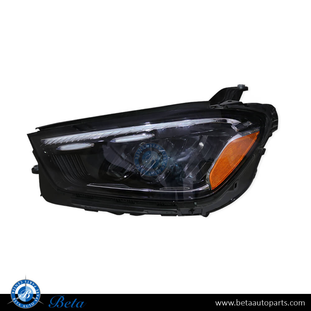 Left Side Headlamp Static LED - USA Type for Mercedes GLE-Class W167/C167 2023-Up models, Part Number 1679068704 Left Side Headlamp Static LED - USA Type for Mercedes GLE-Class W167/C167 2023-Up models, Part Number 1679068704